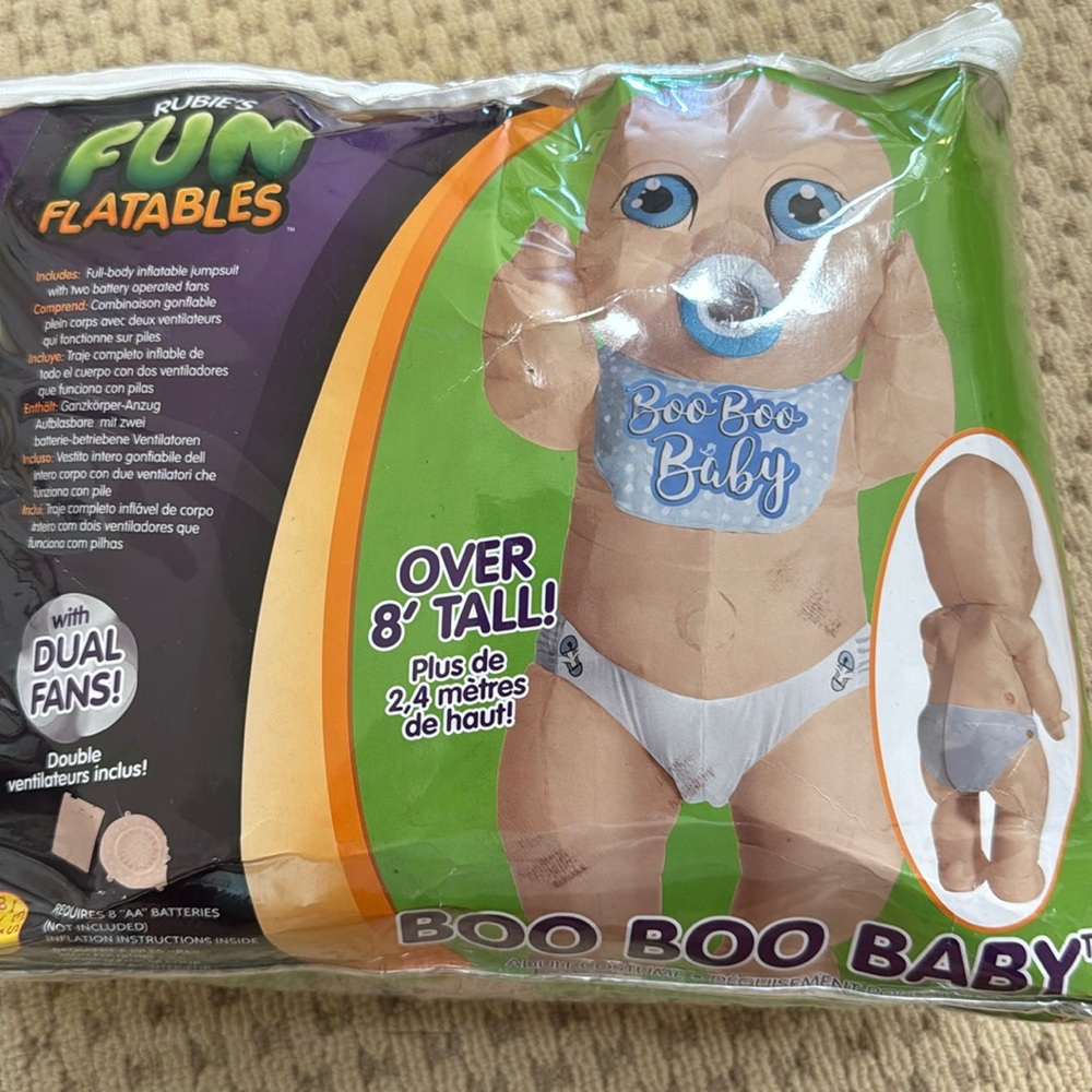 Boo boo baby inflatable